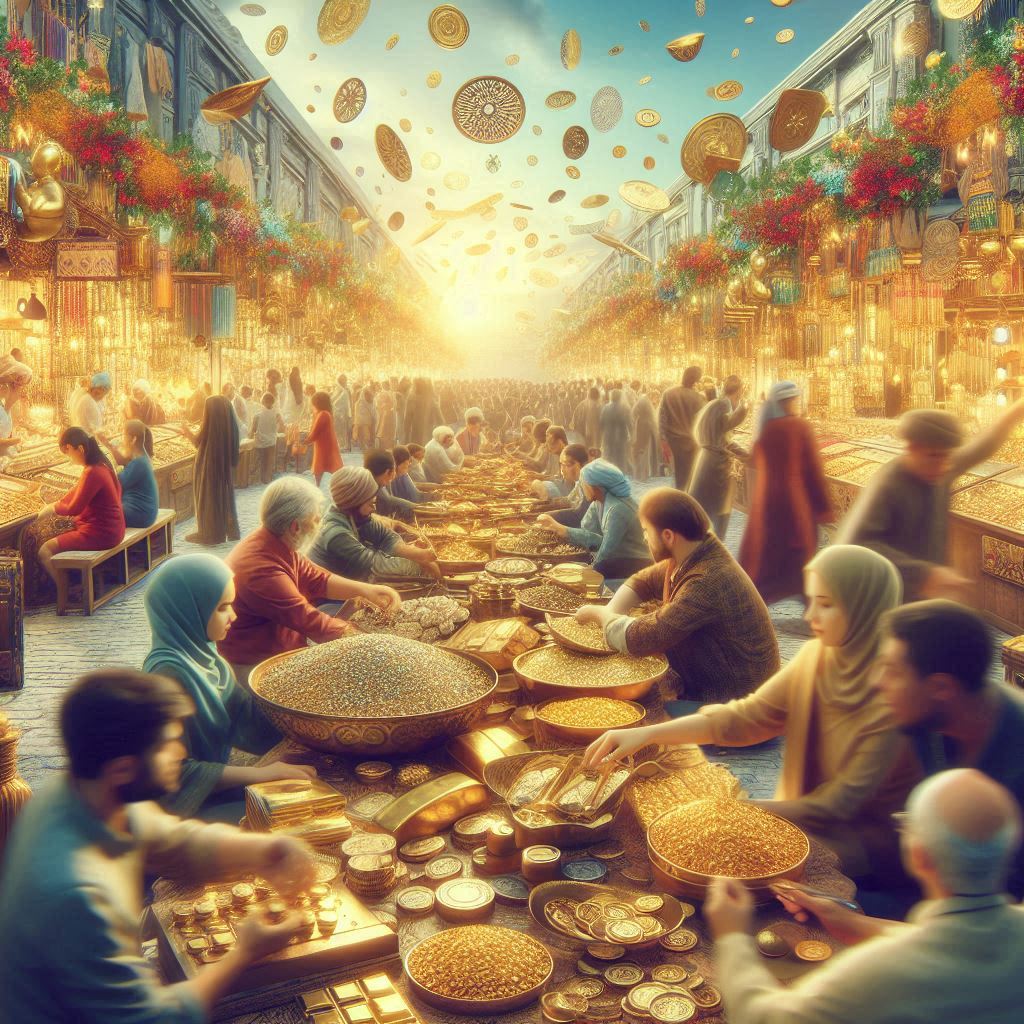طرق تداول الذهب